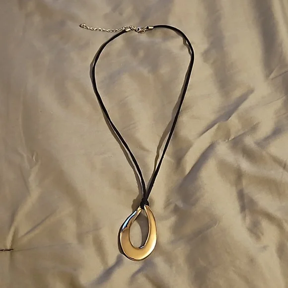 Lia Sophia Teardrop Cord Necklace - Picture 2 of 5